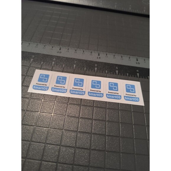 SmartOS Linux Smart OS Sticker / Decal / Badge (6 Pack) - Picture 2 of 3